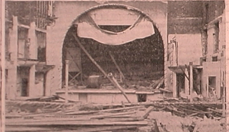 Aftermath of 1948 Fire