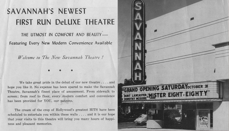 Playbill from 1950 Grand Re-Opening