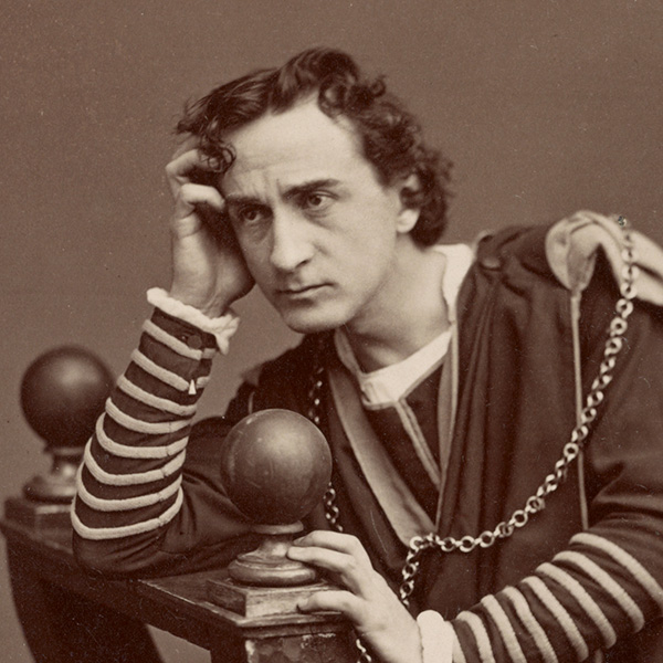 Edwin Booth as Hamlet