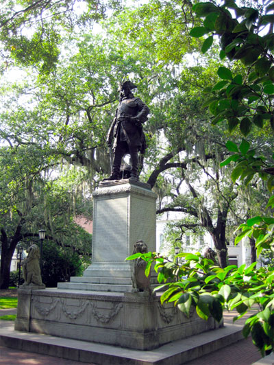 Statue of General James Oglethorpe