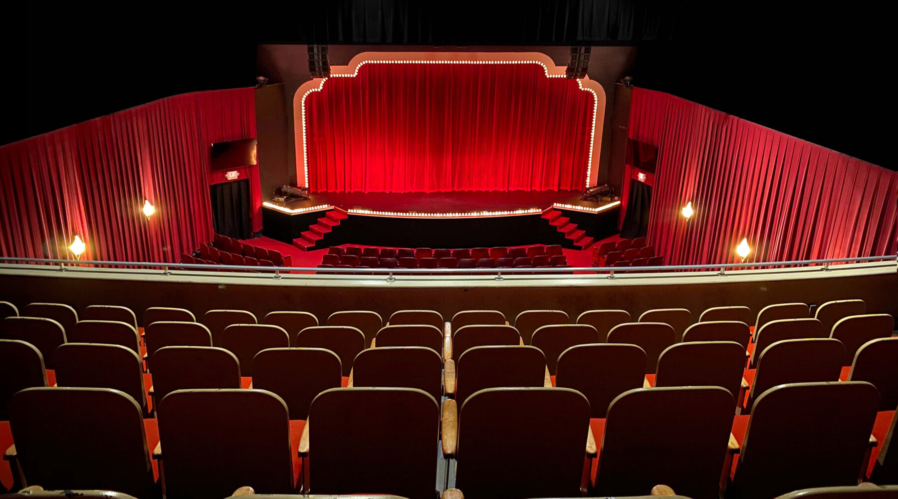 Balcony view of the Savannah Theatre